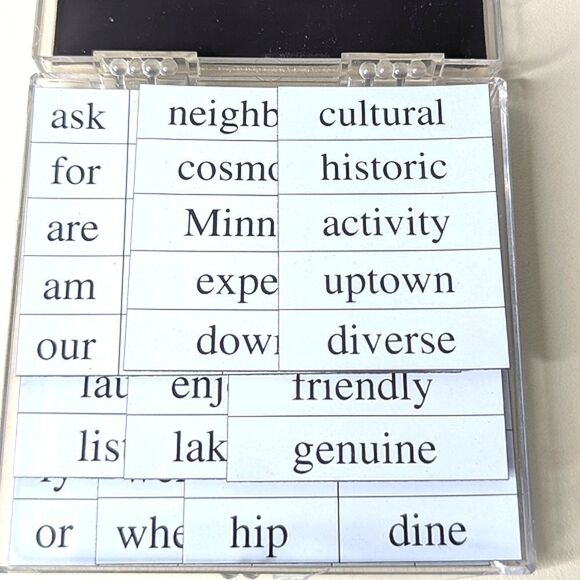 Minneapolis Themed Magnetic Poetry Set - Picture 5 of 8
